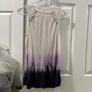 American Eagle Outfitters Purple Ombre Tank Top